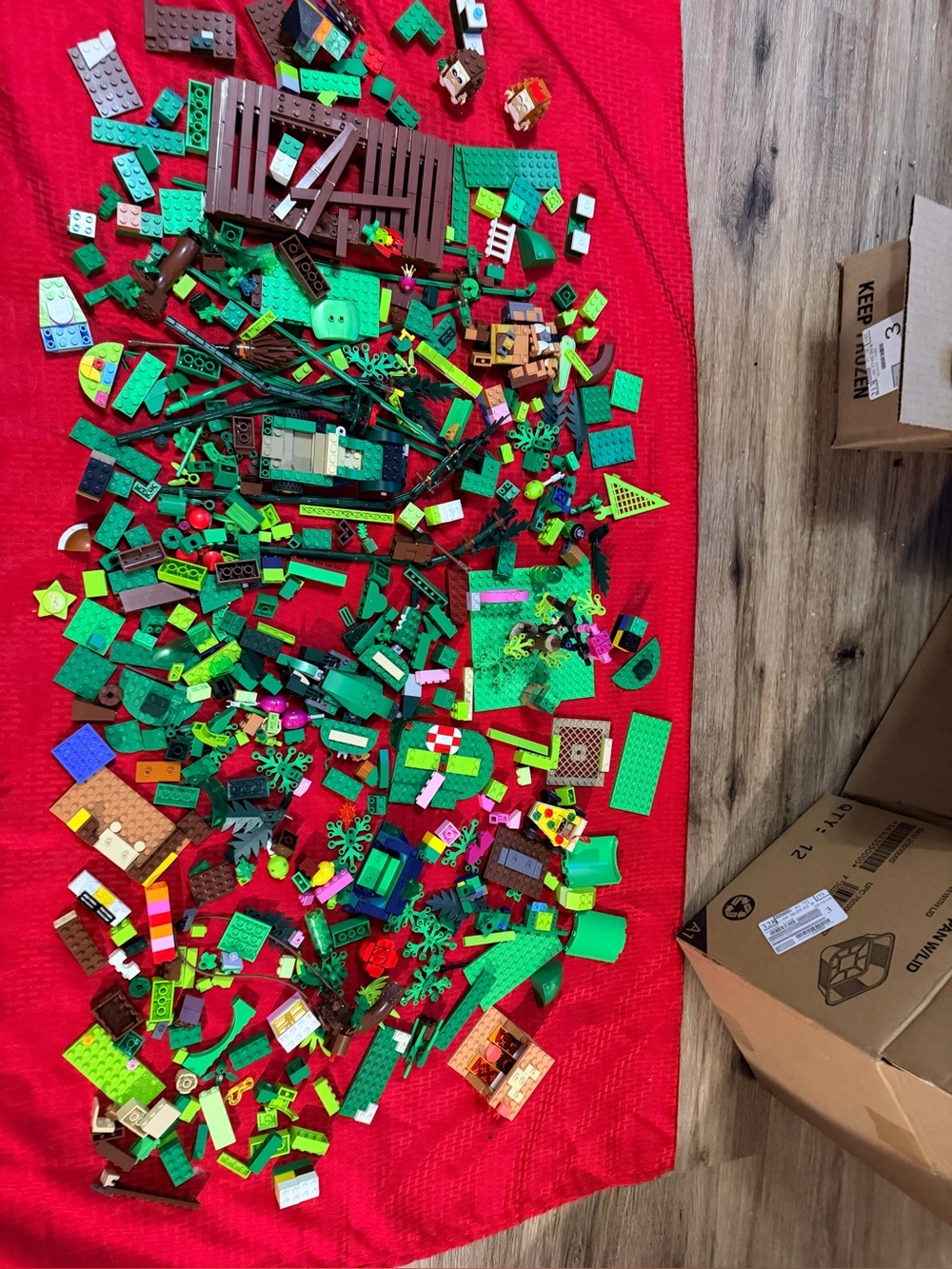 Hedgehogs, Great Hog Minecraft Lego mixed lot